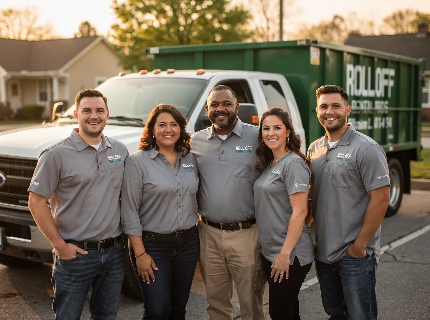 Roll Off Dumpster Rental company in Harrells, NC